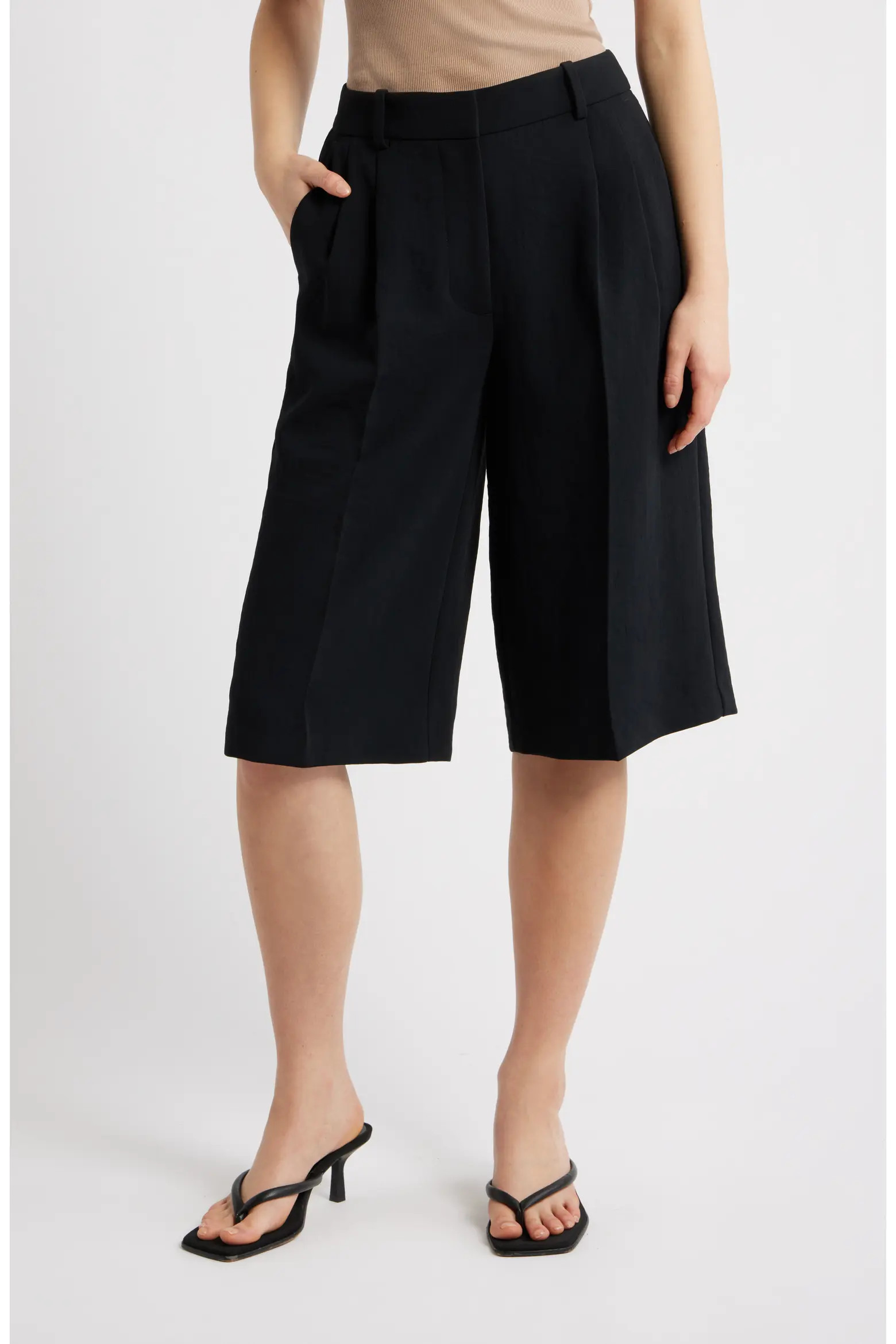 The Curator Crepe Culottes (Women) | Nordstrom | Nordstrom