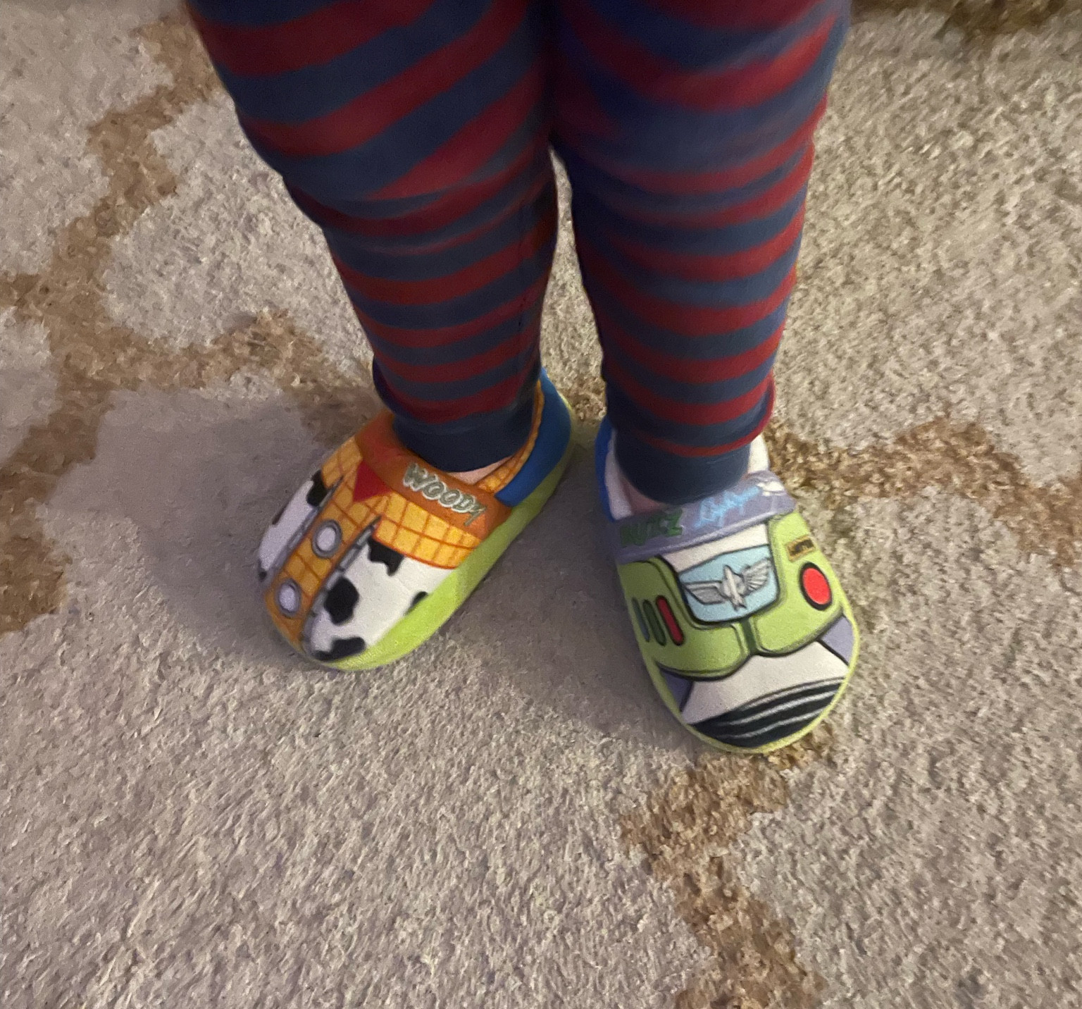 Adorable toddler Toy Story slippers are easy to slip on and has the grips on the bottom for your kiddos. On sale today at Target for under $15! Great stocking stuffer idea!

#LTKGiftGuide #LTKkids #LTKHoliday