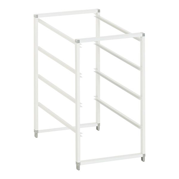 X-Narrow 4-Runner Cabinet-Sized Frame White | The Container Store