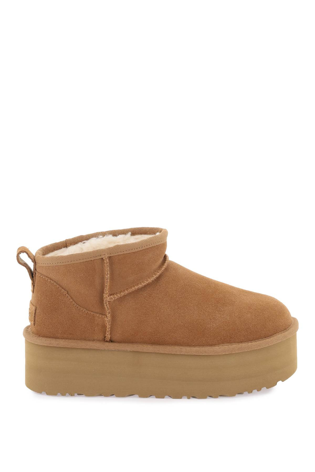 UGG Classic Ultra Mini Platform Ankle Boots | Italist.com US
