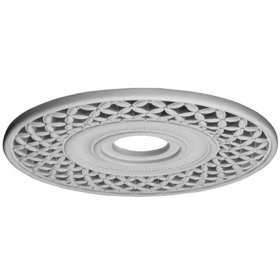22 1/4"OD x 4 3/4"ID x 1 1/4"P Robin Ceiling Medallion (Fits Canopies up to 6 1/4") | Wayfair Professional