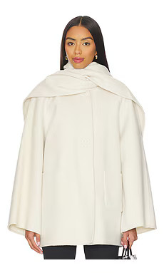 LAMARQUE Anca Coat in Winter White from Revolve.com | Revolve Clothing (Global)
