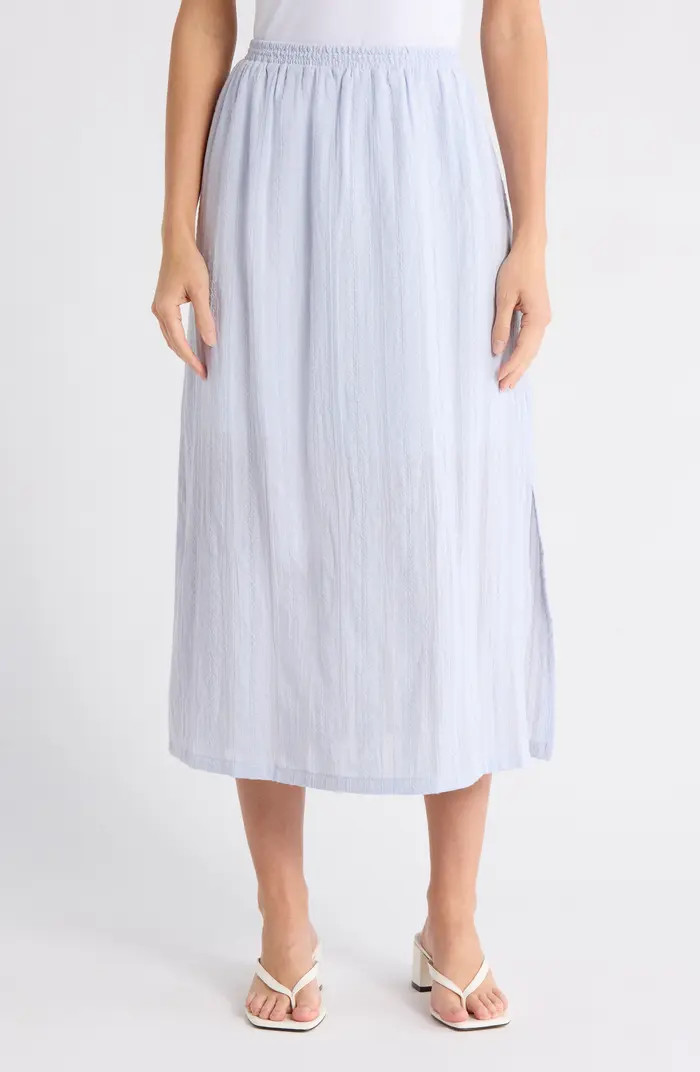 Splendid Cotton Jacquard Midi Skirt | Nordstromrack | Nordstrom Rack