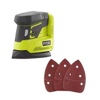 RYOBI ONE+ 18V Corner Cat Finish Sander (Tool Only) P401 - The Home Depot | The Home Depot