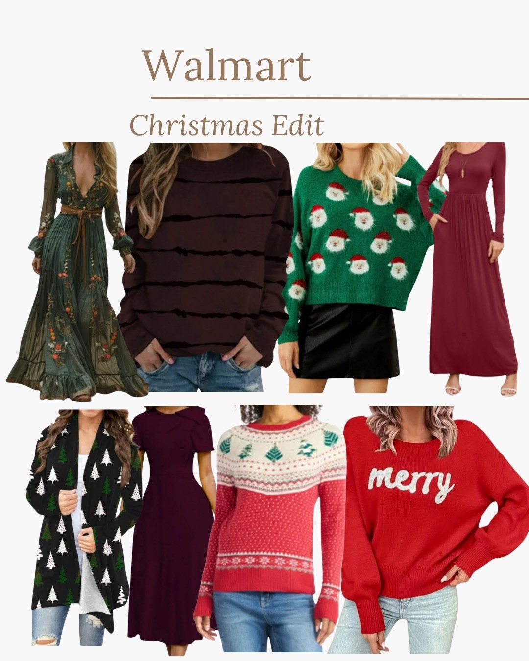 Walmart Christmas Edit!

#LTKSeasonal #LTKHoliday #LTKSaleAlert