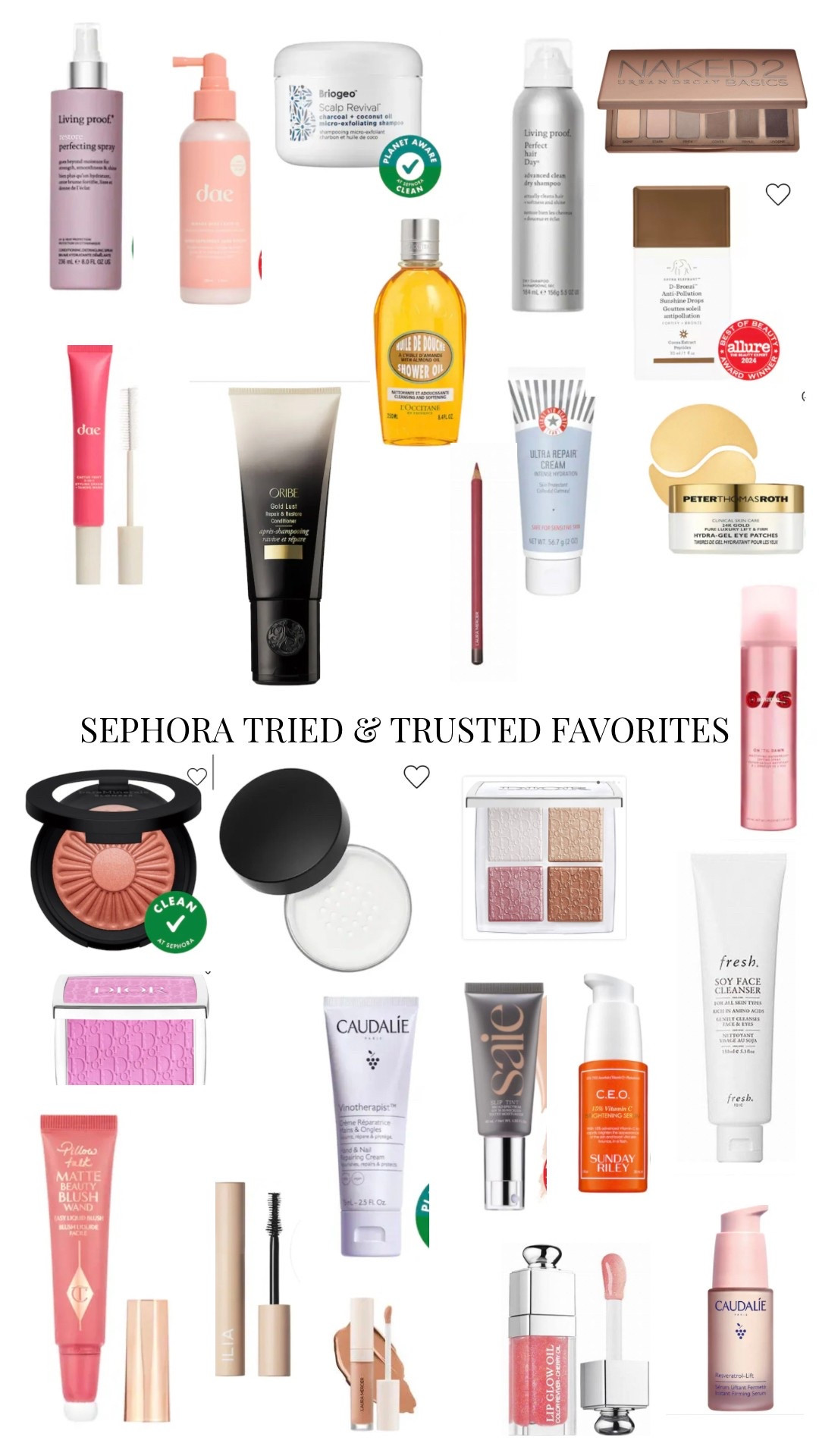 Tried & trusted products!! been using most of these (weird for a couple) for years and have repurchased multiple times 

#LTKSaleAlert #LTKU #LTKBeauty