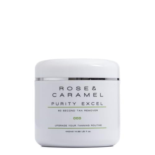 Rose & Caramel Purity Excel 60 Second Miracle Express Self Tan Remover & Exfoliating Tan Eraser Body Scrub 14.89 Fl Oz (440ml) | Amazon (US)