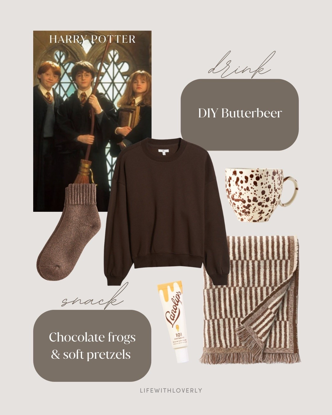 The perfect finds for a cozy movie night! This striped blanket is adorable! 


Life with Loverly, movie night, casual finds, gift ideas, brown sweatshirt 

#LTKSeasonal #LTKStyleTip