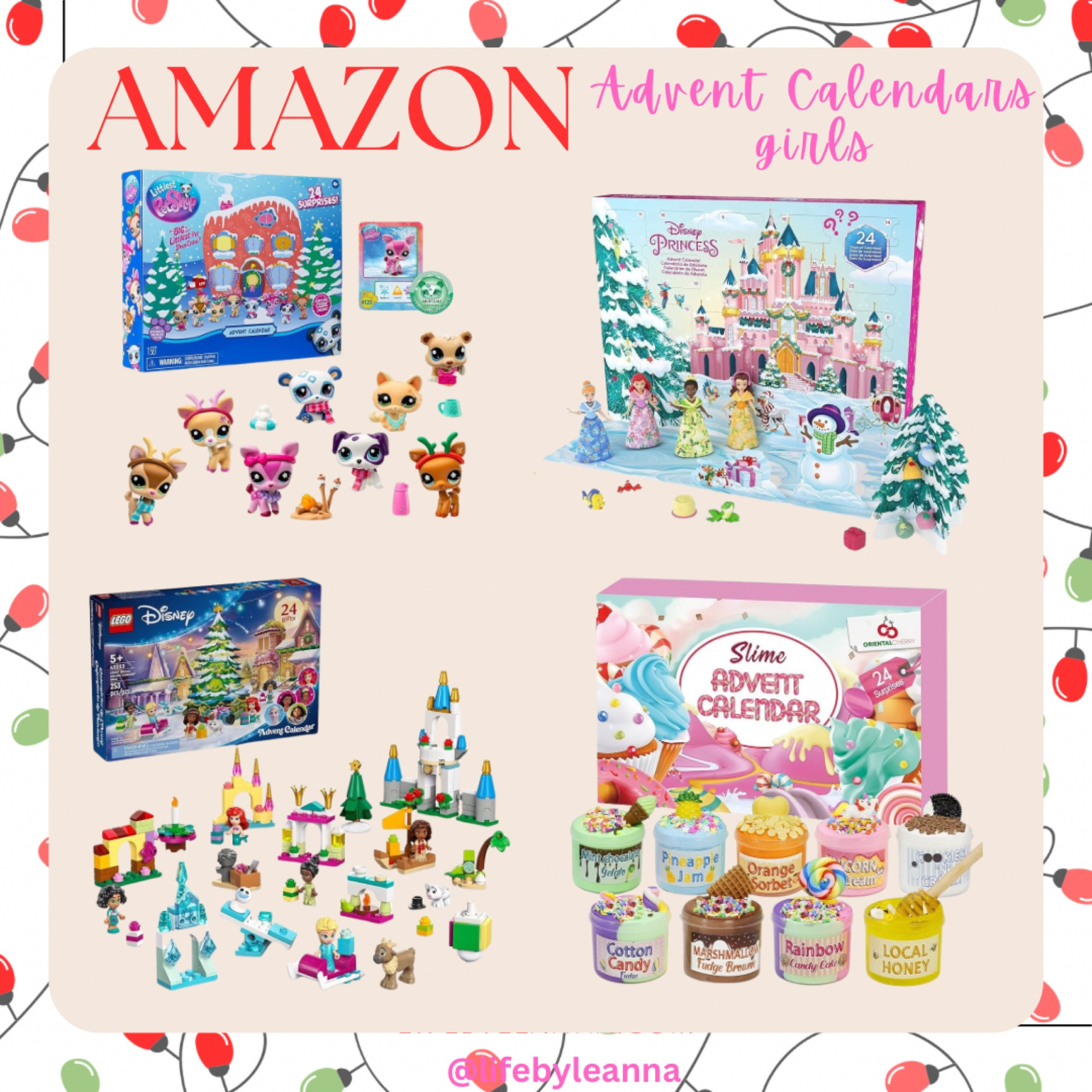 Girls non candy advent calendars from Amazon! 






#amazon
#adventcalendars

#LTKFindsUnder50 #LTKKids #LTKSeasonal