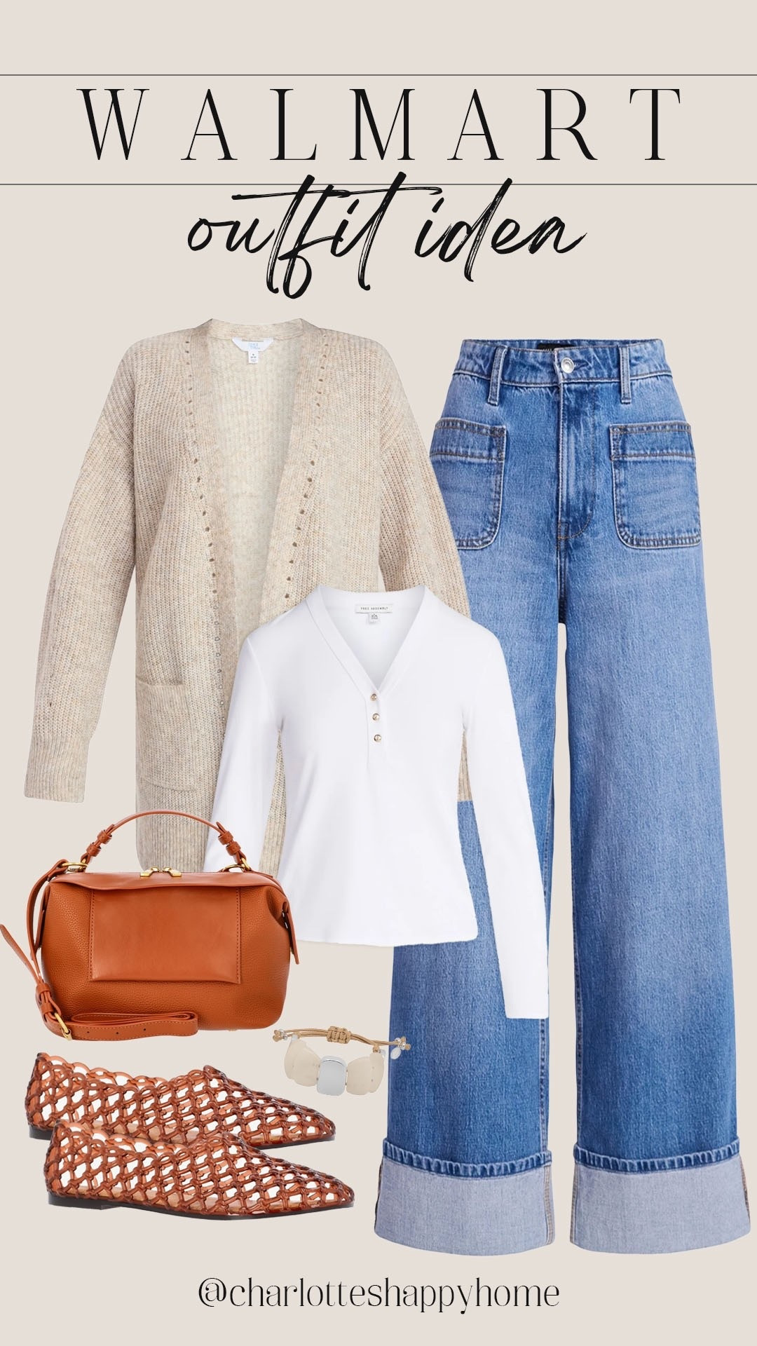 Neutral, comfy and cute winter to spring outfit idea from Walmart!

#walmartfinds

Walmart finds. Walmart fashion. Walmart new arrivals. Walmart winter to spring outfit idea. Walmart neutral outfit idea. Walmart spring cardigan. Walmart denim. Walmart spring handbag. Walmart trendy jelly flats  

#LTKootd #LTKmomlife #LTKSeasonal