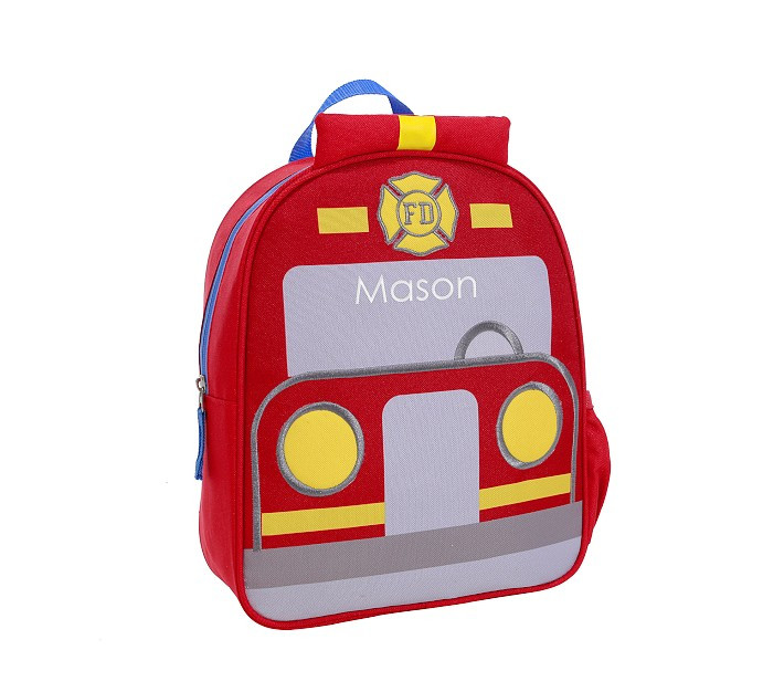 Little Critters Firetruck Backpack | Pottery Barn Kids