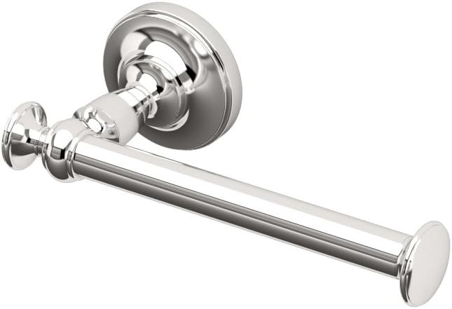 Gatco 4123 Tavern Toilet Paper Holder, Polished Nickel / Wall Mounted Euro Style Toilet Tissue Ho... | Amazon (US)