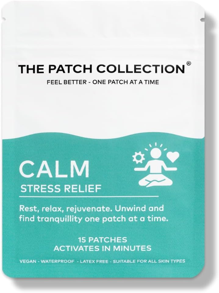 The Patch Collection® - Calm Patch | Unwind & Decompress | Ashwagandha, Valerian Root, Passion F... | Amazon (US)