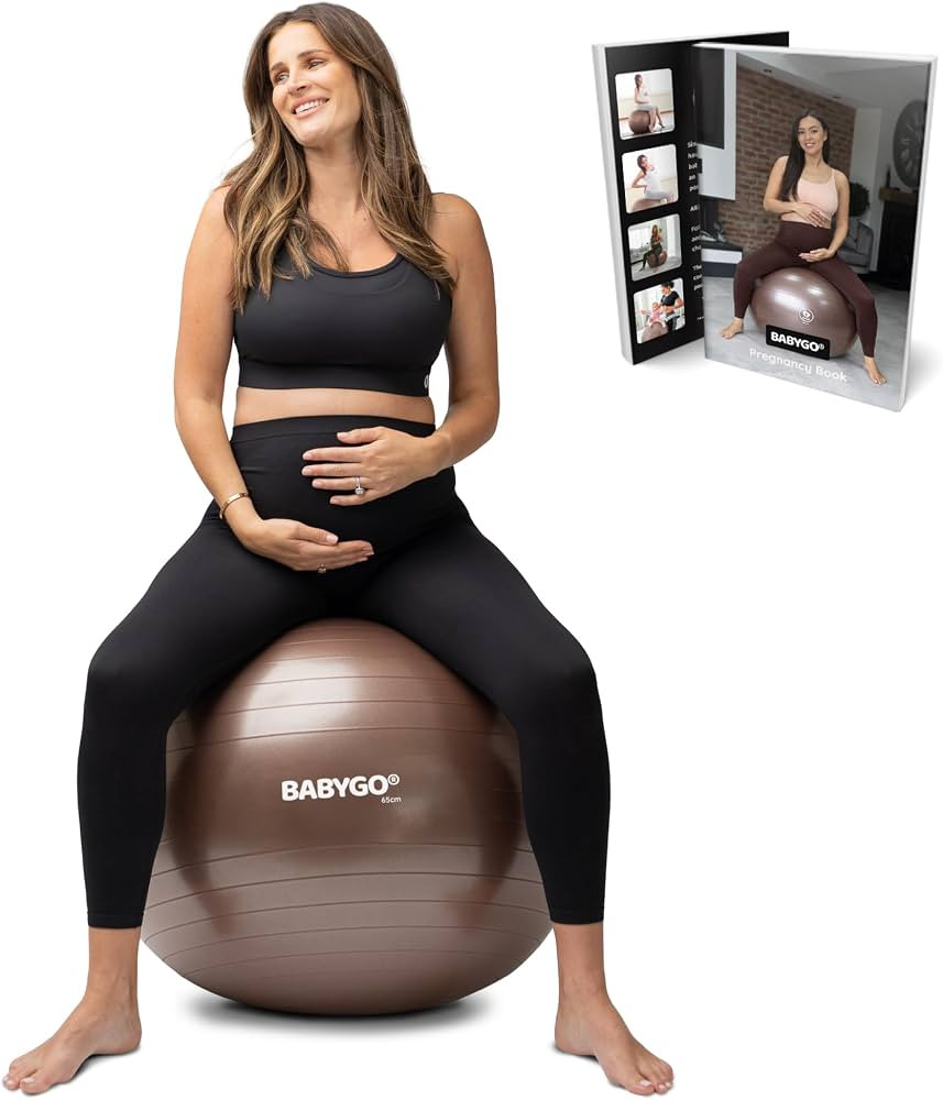 BABYGO Birthing Ball, Pregnancy & Labor, Award Winning Book | Amazon (US)