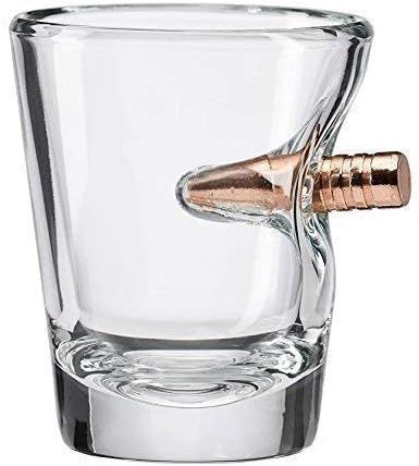 The Original BenShot Shot Glass with Real 0.308 Bullet MADE in the USA | Amazon (US)