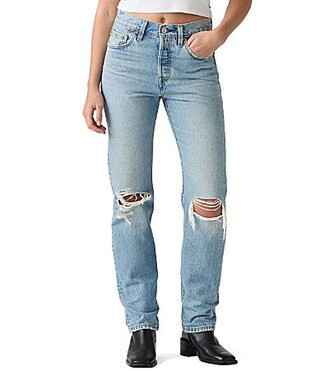 Levi's� Distressed 501 Jeans -  27 30 | Dillard's