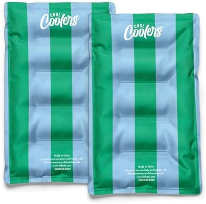Cool Coolers Reusable XL Soft Ice Packs for Coolers, Long-Lasting Lunch Box Ice Pack, High Perfor... | Amazon (US)