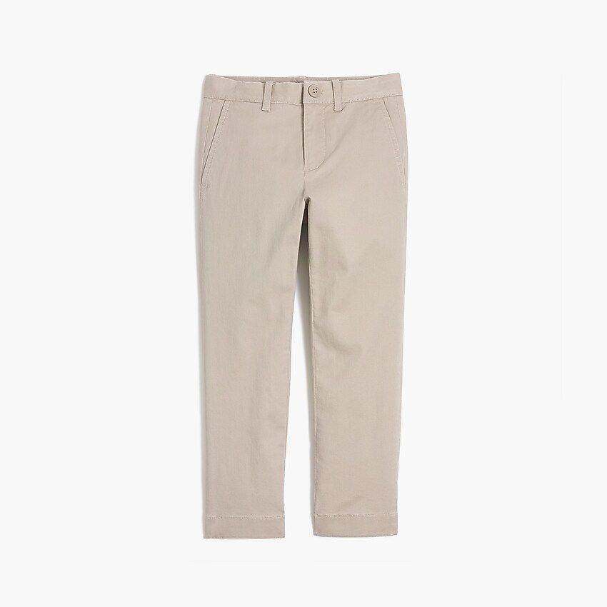 Boys' slim pant in flex khaki | J.Crew Factory