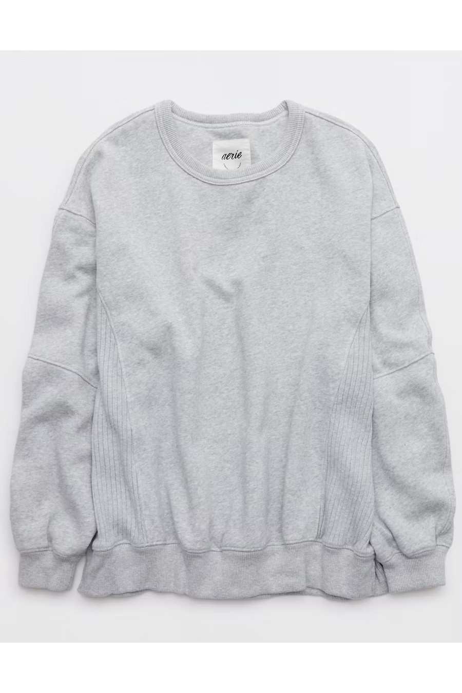 Aerie TrÃ¨s Chic Sweatshirt Women's Medium Heather Gray S | Aerie