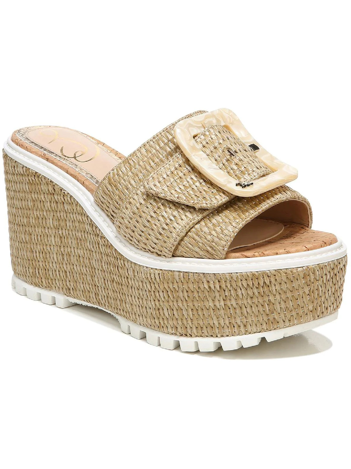 Livi Womens Buckle Flatform Platform Sandals | Shop Simon