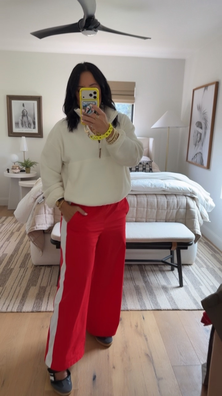Both are on sale! Top size medium, pants size medium, shoes fit tts.

#LTKSaleAlert #LTKMidsize #LTKOver40