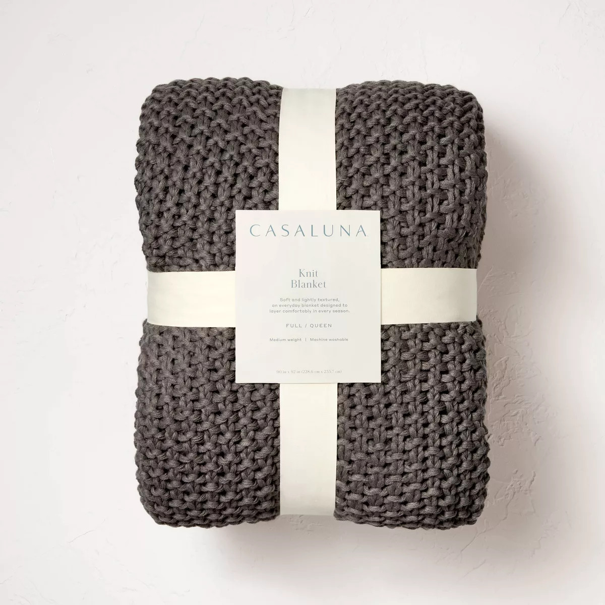 Chunky Knit Bed Blanket - Casaluna™ | Target