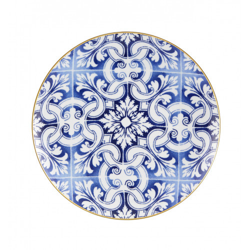 Vista Alegre Transatlantica Dinner Plate, Set of Four 1.2 H x 10.9 L x 10.9 W in | Gracious Style
