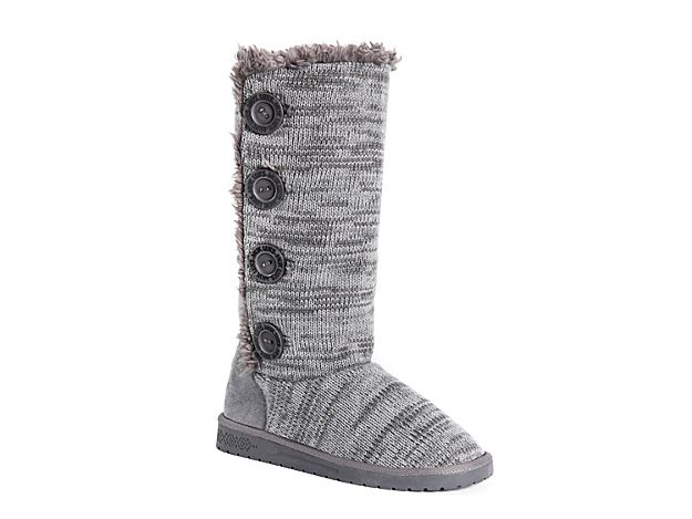 Muk Luks Liza Boot - Women's - Grey | DSW