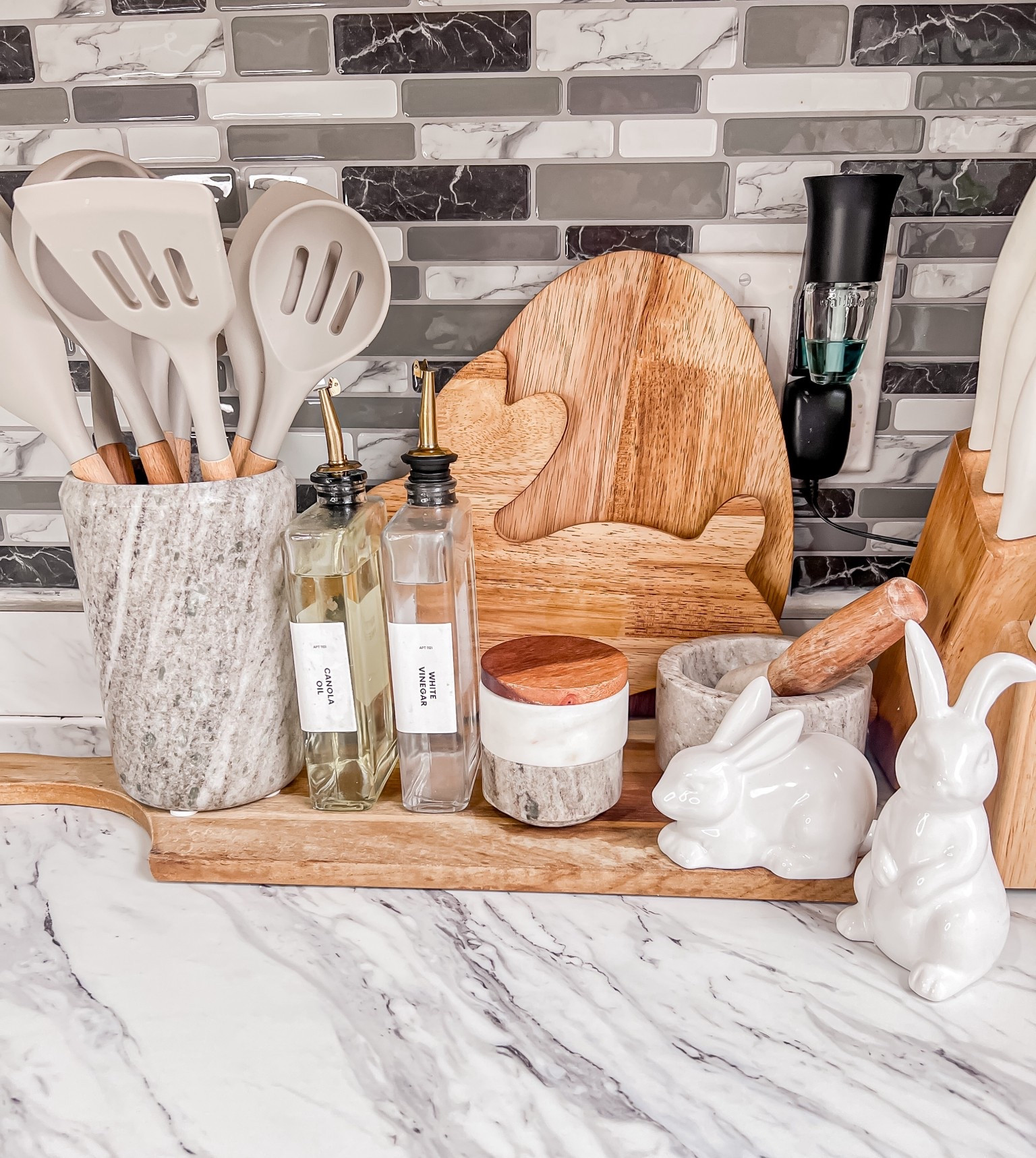 Easter kitchen Tray Idea