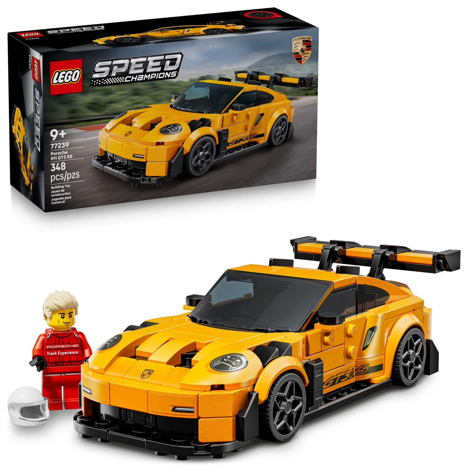 LEGO Speed Champions Porsche 911 GT3 RS Super Car Toy - Model Kit & Pretend Play Toy for Boys & G... | Walmart (US)