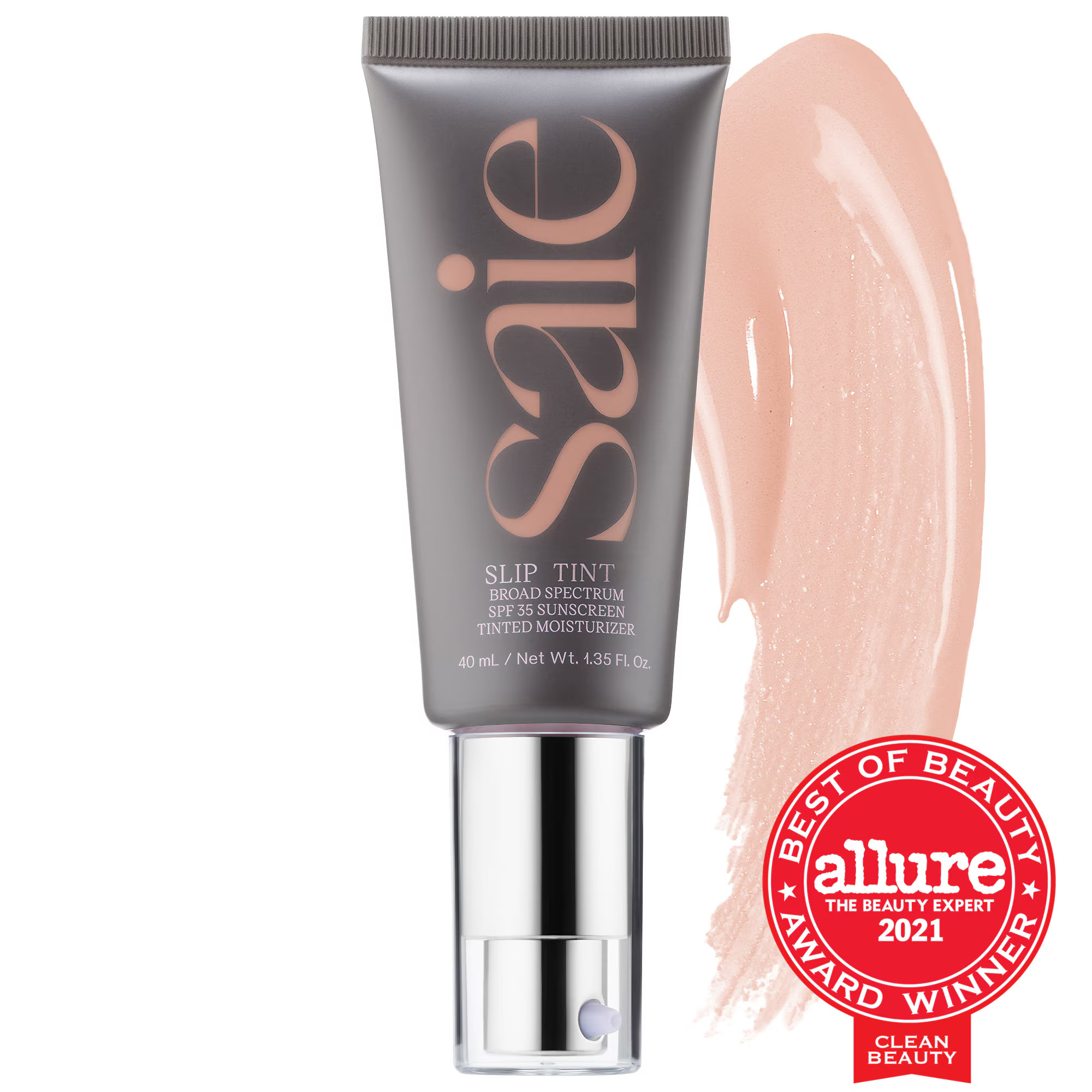 Saie Slip Tint Dewy Tinted Moisturizer SPF 35 Sunscreen One 1.3 oz/ 40 mL | Sephora (US)