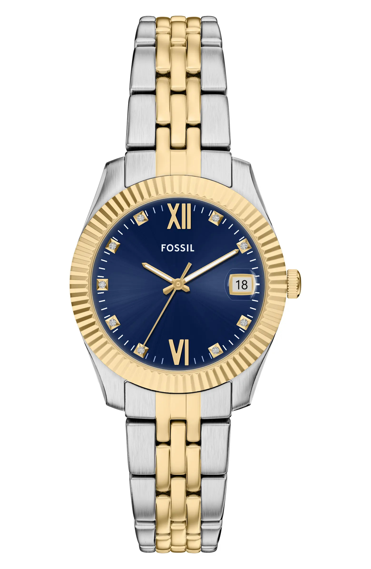 Scarlette Two-Tone Bracelet Watch, 32mm | Nordstrom