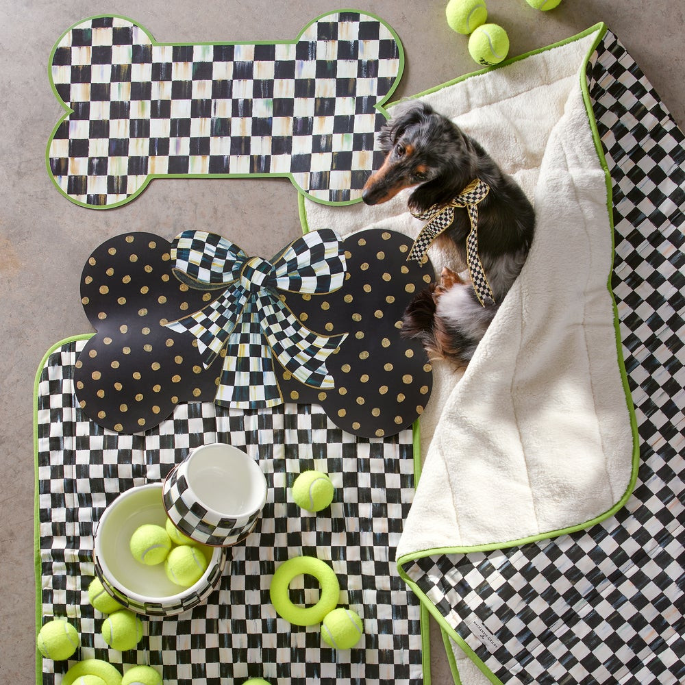 Courtly Check Pup Placemat | MacKenzie-Childs