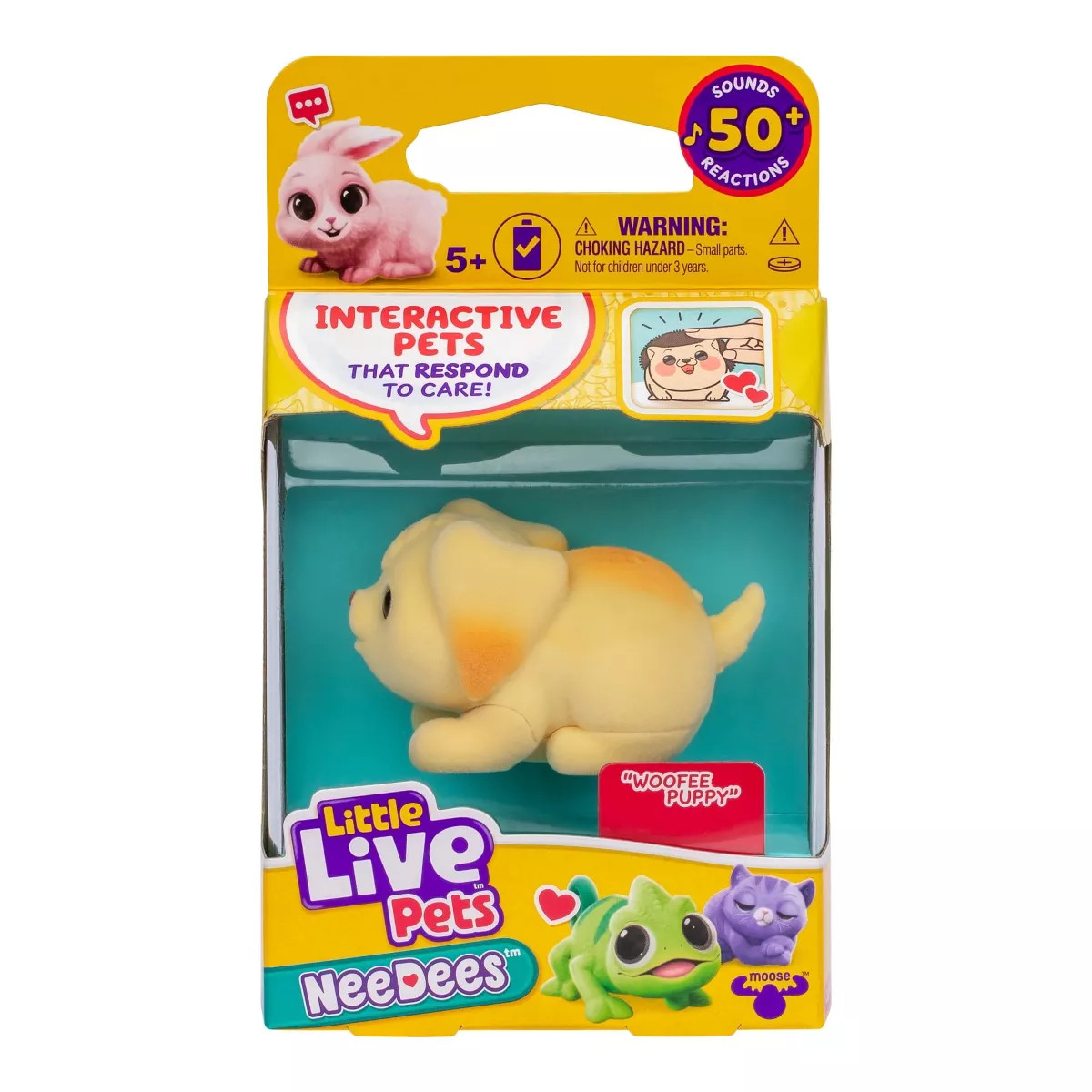 NeeDees By Little Live Pets, Electric Miniature Pet Toy, Woofee Puppy, Perfect For Ages 5 & Up, C... | Target