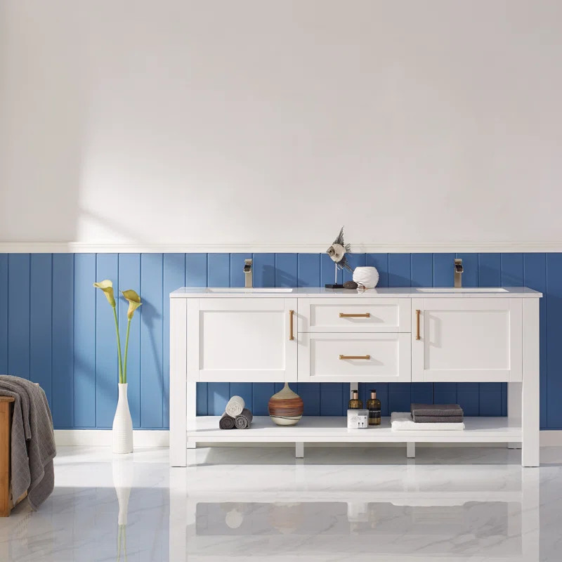 Kesgrave 72" Double Bathroom Vanity Set | Wayfair North America