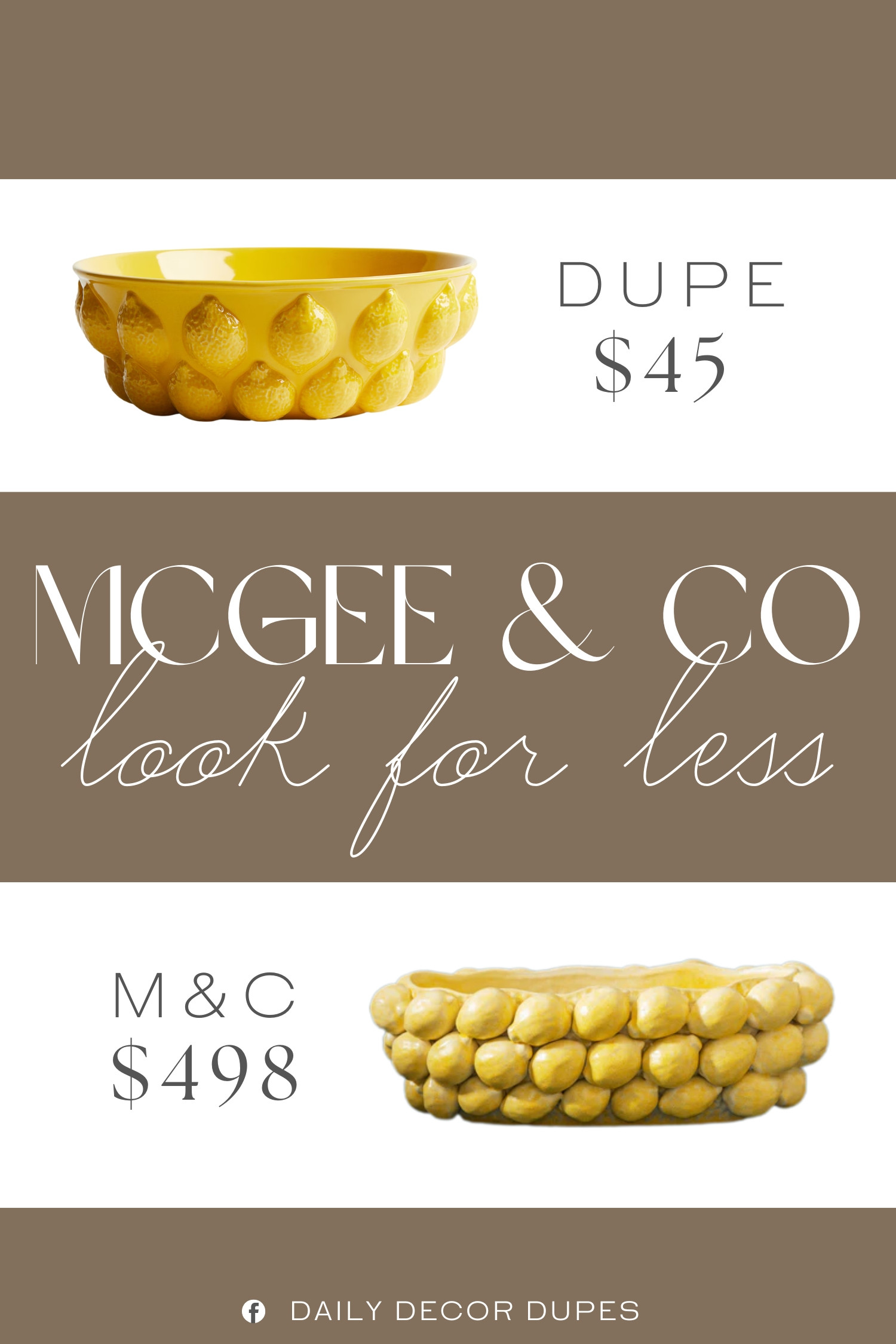 Inspired by McGee & Co Layered Lemon Bowl. Rustic Lemon Kitchen Decor. Layered Ceramic Bowl. Farmhouse Lemon Bowl. Ceramic Lemon Fruit Bowl. Decorative Fruit Bowl. Rustic Citrus Bowl. Lemon Centerpiece Bowl. Textured Citrus Bowl. 

Home more affordable option find copy cat similar look for less budget friendly affordable cheap cheaper beautiful pretty. Clearance sale coupon code discount code promo code luxury lookalike look a like Inspo inspiration inspired by idea ideas Love like these? I share multiple every day in my FB group.
#mcgeeandcoinspired #lemondecor #fruitbowldecor #kitcheninspo #layeredlemonbowl #lemonbowl #ceramicbowl #decorativebowl 

 #LTKHome