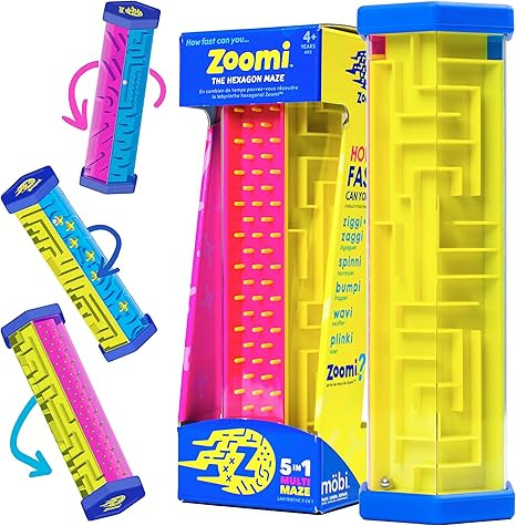 Mobi Zoomi Hexagon Maze Puzzle Game - 3D Hexagon Maze Gravity Ball Games, Brain Teaser Puzzles, M... | Amazon (US)