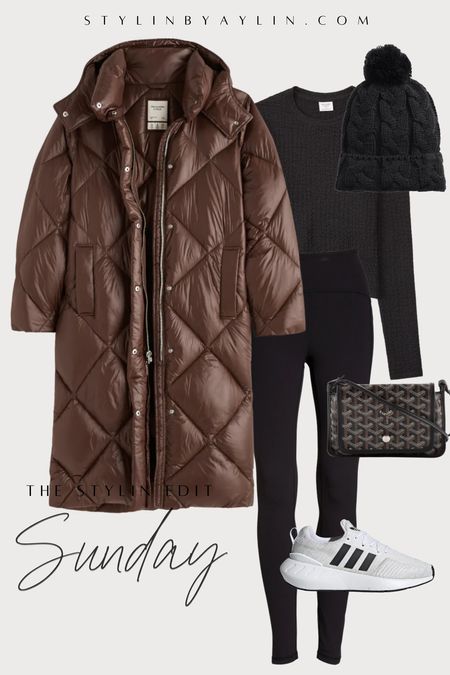 Outfits of the week- Sunday edition, casual style, athleisure, puffer coat, accessories, StylinByAylin 

#LTKstyletip #LTKunder100 #LTKSeasonal
