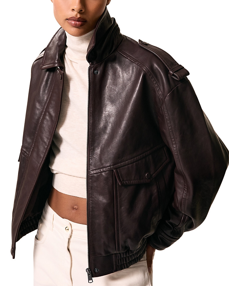 Reiss Peyton Leather Jacket | Bloomingdale's (US)