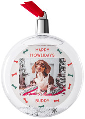 Evergreen Trees Snow Globe Ornament | Shutterfly