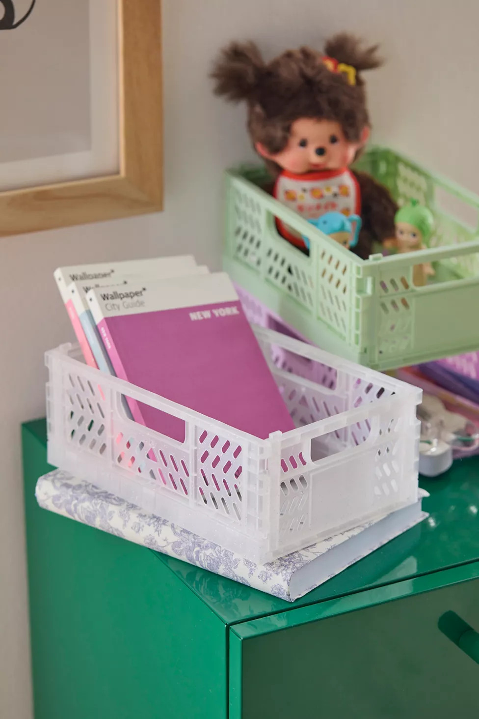 Felix Jelly Folding Storage Crate | Urban Outfitters (US and RoW)