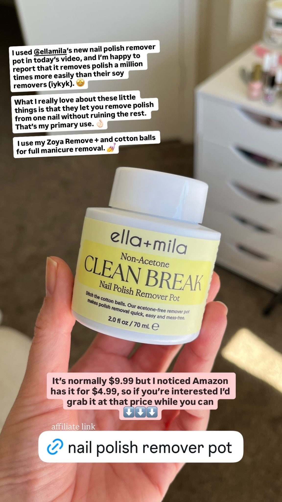 I love a good nail polish remover pot! This one works great! 

#nails #diynails

#LTKBeauty