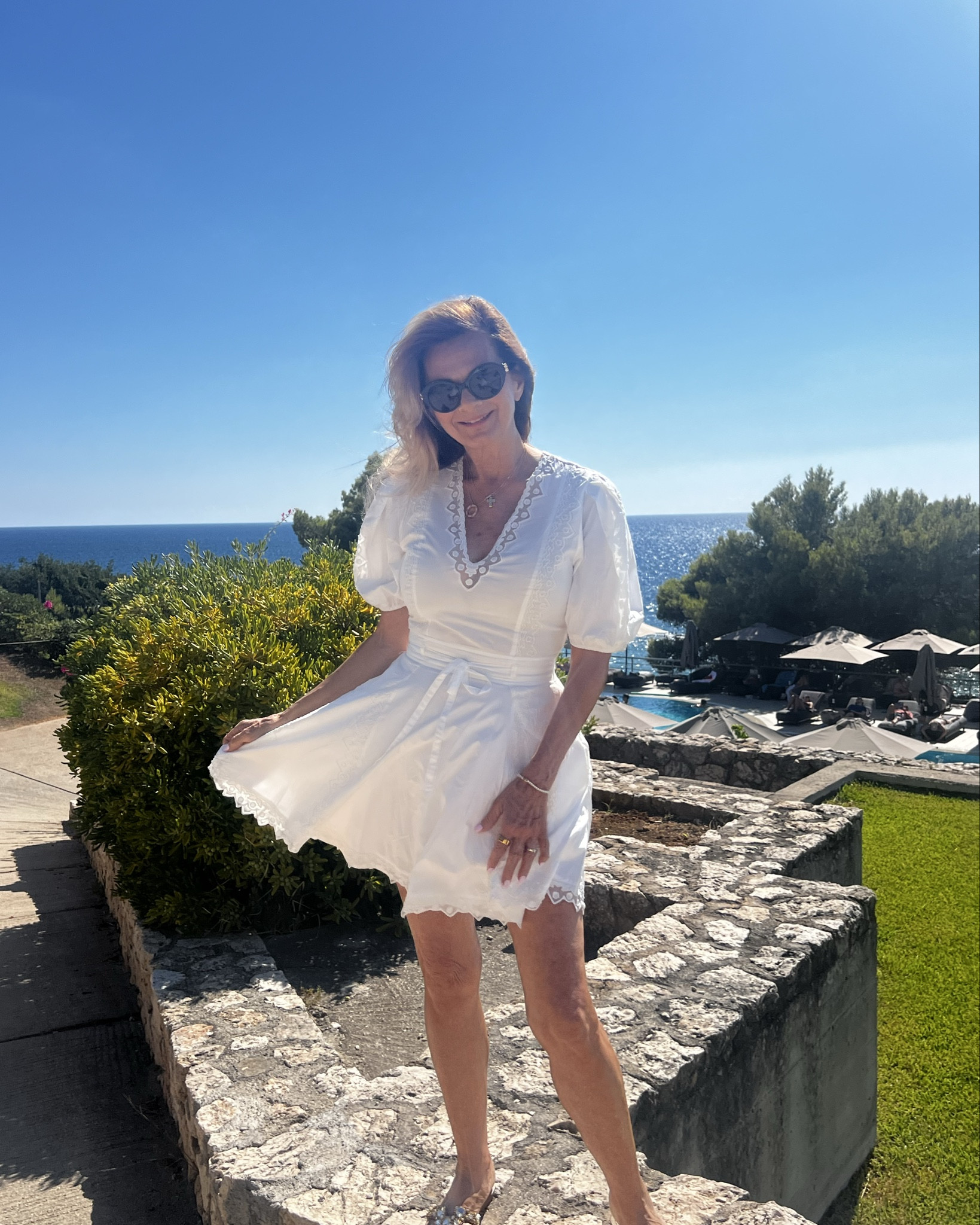 White dresses are always a Hit especially when they are comfortable and cotton fully lined. 

#LTKStyleTip #LTKShoeCrush #LTKOver40