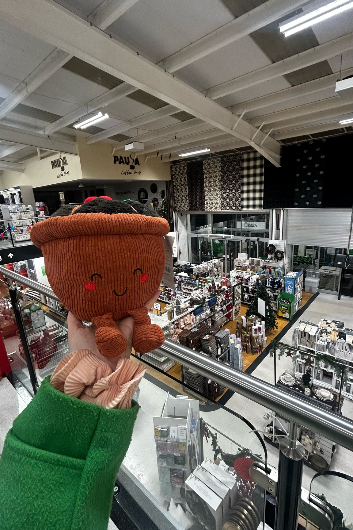 Cutest Mince pie doorstop & a few other mince pie things at a  Dunelm I loved!! 🎄🫶