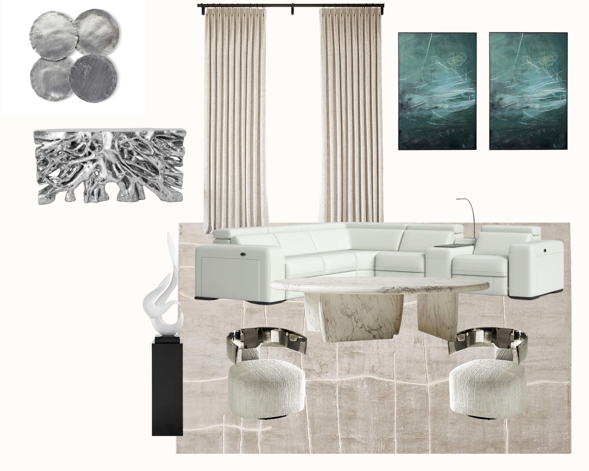 Luxury living room