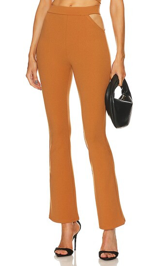 x REVOLVE Tory Pant in Caramel Brown | Revolve Clothing (Global)
