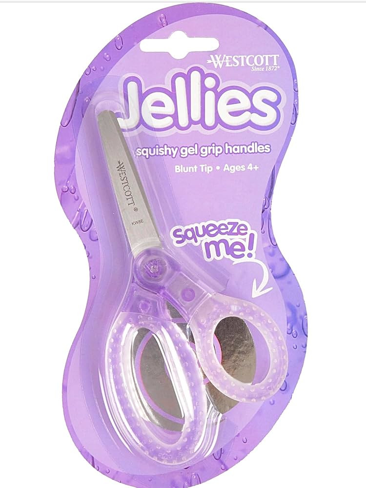 Westcott® Jellies Kids' Scissors, 5", Pointed, Assorted Colors | Amazon (US)