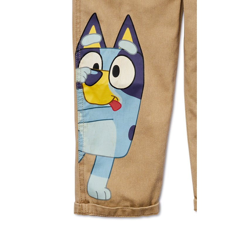 Bluey Toddler Boys Short Sleeve T-Shirt and Overalls Set, 2-Piece, Sizes 2T-5T | Walmart (US)