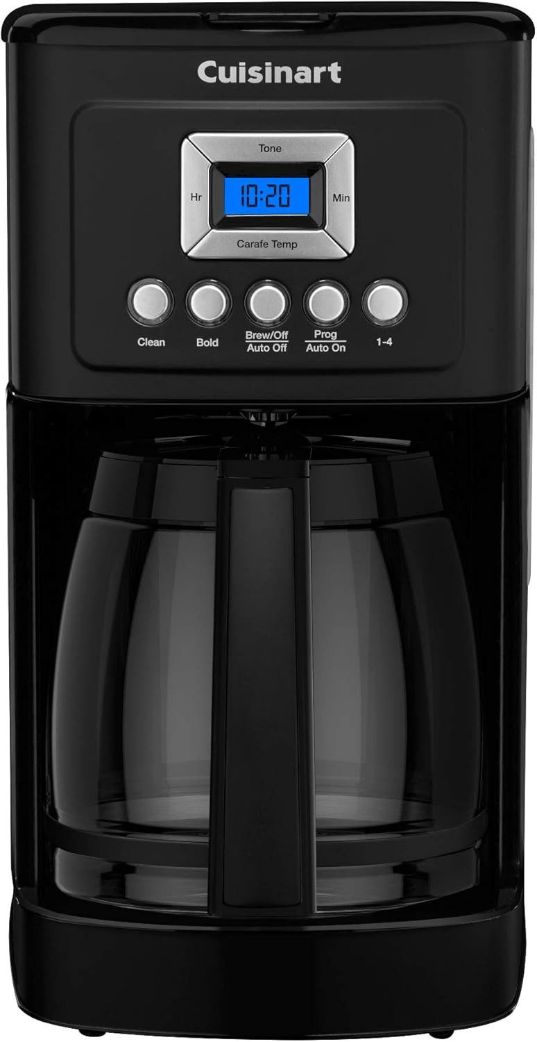 Cuisinart DCC-3200MB Perfectemp Coffee Maker, 14 Cup Progammable with Glass Carafe, Matte Black | Amazon (US)