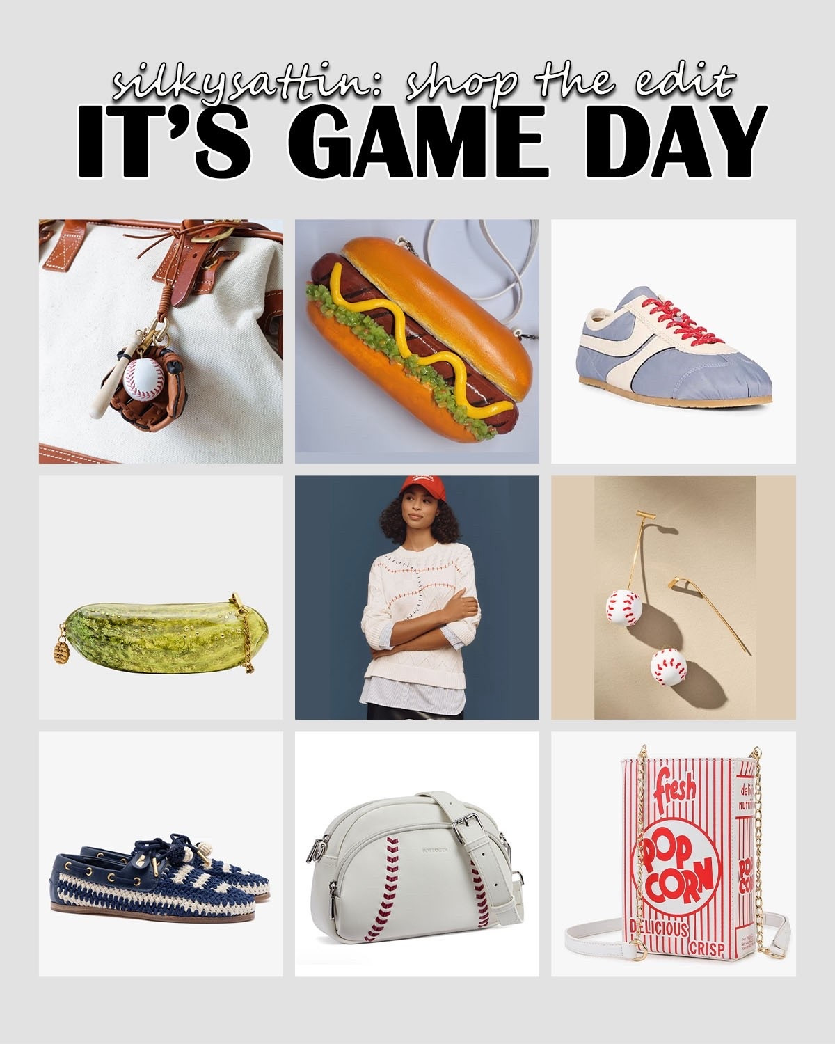Shop the Edit: It’s Game Day

PLAY BALL: international edition for this year’s World Baseball Classic. Check out these baseball themed articles.

*If you’re loving the vibes, “heart” this post. I update the additional options of all my posts as I find additional articles and/or items start selling out.

baseball, ballpark, world classic, sports party #baseball #ballpark #worldclassic #sports #party #casual #ootd #ootn #women #fashion

#LTKActive #LTKSaleAlert #LTKSeasonal